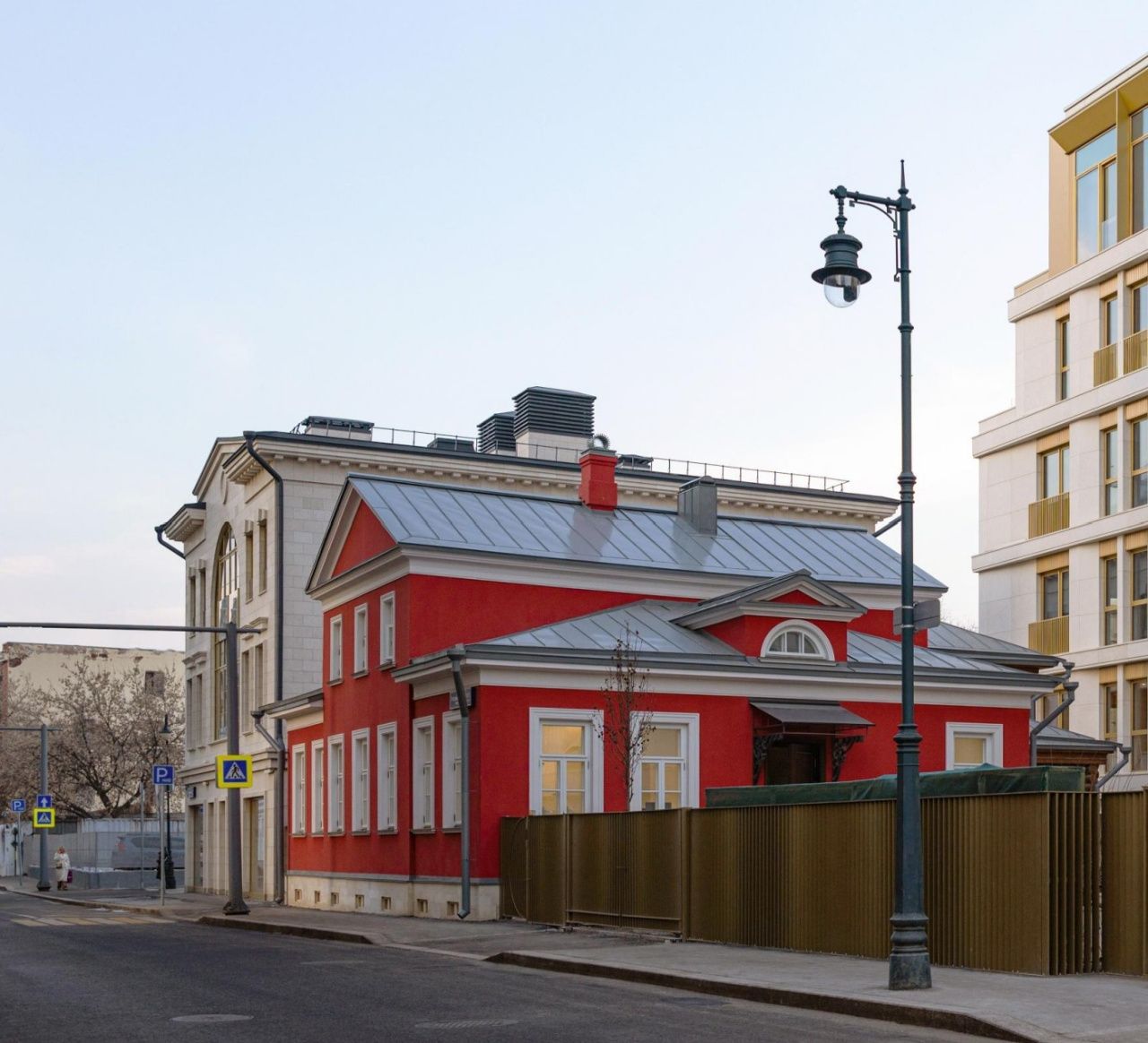 фасад дома, Бизнес-центр Особняк Масягина по адресу г Москва, Старомонетный пер, д 19/11
